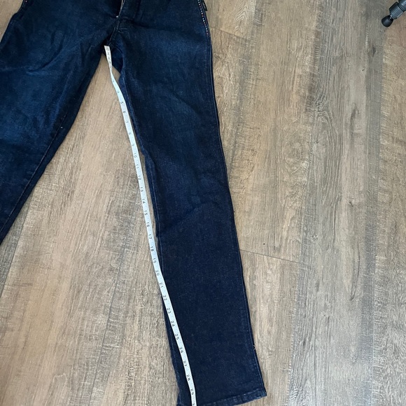 Sergio Valente rhinestone detailed straight leg jeans - Picture 14 of 14